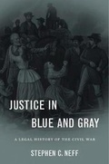 Cover: Justice in Blue and Gray - Harvard University Press