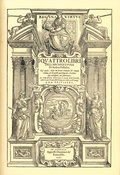 Abbildung von: I quattro libri dell'architettura - Storia e saggi architettura;Hoepli