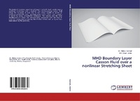 Abbildung von: MHD Boundary Layer Casson Fluid over a nonlinear Stretching Sheet - LAP Lambert Academic Publishing