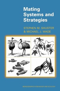 Enlarge image Cover: Mating Systems and Strategies - Princeton University Press