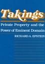 Cover: Takings - Harvard University Press