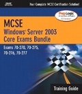 Cover: MCSE Windows Server 2003 Core Training Guide (Exams 70-290, 70-291, 70-293, & 70-294) - Pearson It Certification