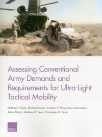 Enlarge image Cover: Assessing Conventional Army Demands and Requirements for Ultra-Light Tactical Mobility - RAND