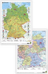 Abbildung von: Deutschland physisch/politisch - Stiefel Eurocart