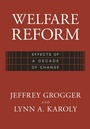 Cover: Welfare Reform - Harvard University Press