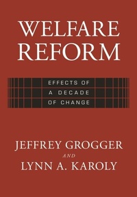 Enlarge image Cover: Welfare Reform - Harvard University Press