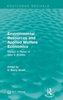 Cover: Environmental Resources and Applied Welfare Economics - Routledge