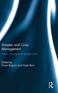 Cover: Disaster and Crisis Management - Routledge
