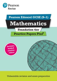 Enlarge image Cover: Pearson REVISE Edexcel GCSE Maths (Foundation) Practice Papers Plus - for 2026, 2027 exams - Pearson Education Limited