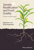 Cover: Genetic Modification and Food Quality - Wiley