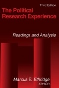 Cover: The Political Research Experience - Routledge