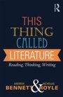 Cover: This Thing Called Literature - Routledge