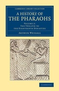 Cover: A History of the Pharaohs - Cambridge University Press