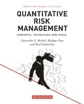 Cover: Quantitative Risk Management - Princeton University Press