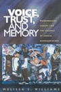Cover: Voice, Trust, and Memory - Princeton University Press