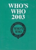 Cover: Who'S Who 2003 - Palgrave USA