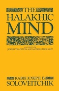 Cover: Halakhic Mind - The Free Press