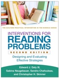 Cover: Interventions for Reading Problems - The Guilford Press