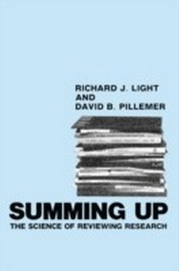 Enlarge image Cover: Summing Up - Harvard University Press