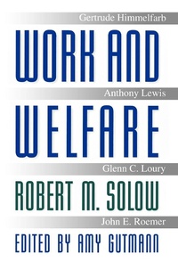 Enlarge image Cover: Work and Welfare - Princeton University Press