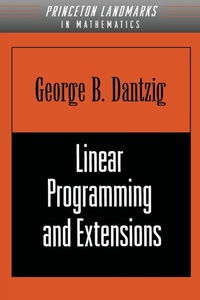 Enlarge image Cover: Linear Programming and Extensions - Princeton University Press