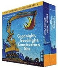 Cover: Goodnight, Goodnight, Construction Site and Steam Train, Dream Train Board Books Boxed Set - Chronicle Books