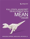 Cover: Full Stack JavaScript Development With MEAN - SitePoint