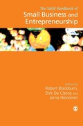 Cover: The SAGE Handbook of Small Business and Entrepreneurship - SAGE Publications Ltd
