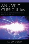 Cover: An Empty Curriculum - Rowman & Littlefield Publishers
