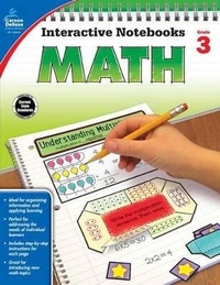 Enlarge image Cover: Math, Grade 3 - Carson Dellosa Education
