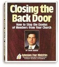 Cover: Closing the Back Door - Churchgrowth.Org (Send the Light)