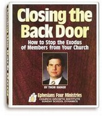 Enlarge image Cover: Closing the Back Door - Churchgrowth.Org (Send the Light)
