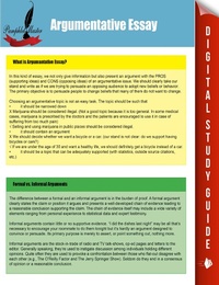 Enlarge image Cover: Argumentative Essay - Dot EDU