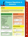 Cover: Finance Equations & Answers - Dot EDU