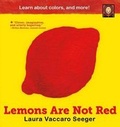 Cover: Lemons Are Not Red - Roaring Brook Press