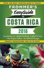 Cover: Frommer's EasyGuide to Costa Rica 2016 - FrommerMedia