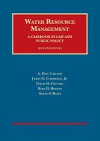 Enlarge image Cover: Water Resource Management - Foundation Press