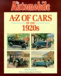 Cover: A-Z of Cars of the 1920s - Motorbooks