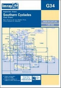 Enlarge image Cover: Imray Chart G34 - Imray, Laurie, Norie & Wilson Ltd
