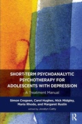 Cover: Short-term Psychoanalytic Psychotherapy for Adolescents with Depression - Karnac Books