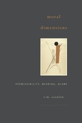 Cover: Moral Dimensions - The Belknap Press