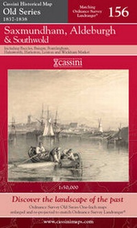 Abbildung von: Saxmundham, Aldeburgh and Southwold - Cassini Publishing Ltd