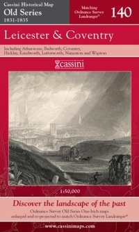 Abbildung von: Leicester, Coventry & Rugby - Cassini Publishing Ltd