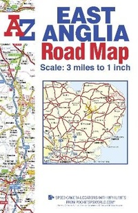 Abbildung von: East Anglia Road Map - Geographers' A-Z Map Co Ltd
