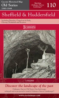Abbildung von: Sheffield and Huddersfield - Cassini Publishing Ltd