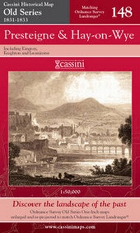 Abbildung von: Presteigne and Hay-on-Wye - Cassini Publishing Ltd