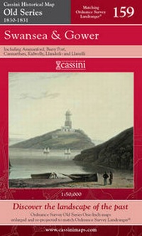 Abbildung von: Swansea and Gower - Cassini Publishing Ltd