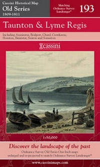 Abbildung von: Taunton and Lyme Regis - Cassini Publishing Ltd