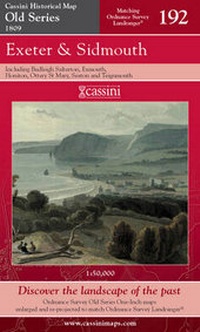 Abbildung von: Exeter and Sidmouth - Cassini Publishing Ltd