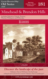 Abbildung von: Minehead and Brendon Hills - Cassini Publishing Ltd
